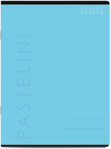 Caiet A4 PASTELINI albastru, dictando, 40 file