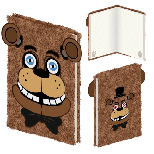 Bloc de pluș A5 Five Nights At Freddy's Freddy
