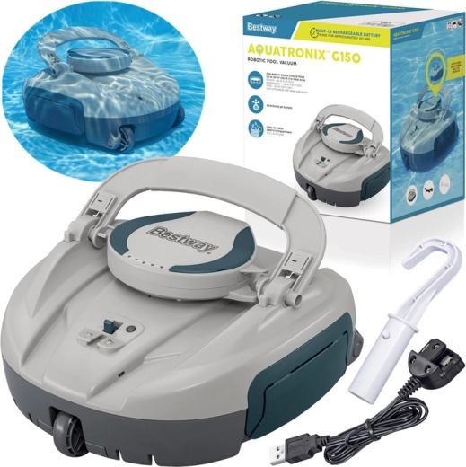Bestway AquaTronix G150 aspirator robotizat fără fir pentru fundul piscinei
