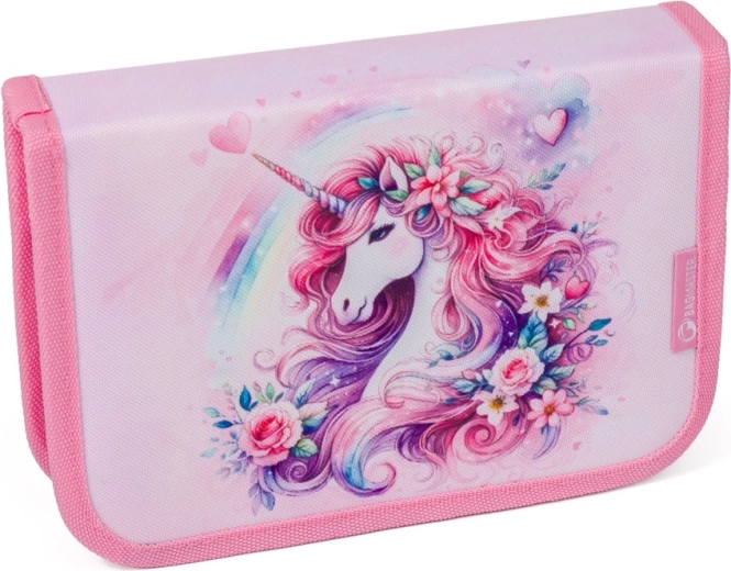 Bagmaster Beta penar școlar cu două clapete, unicorn