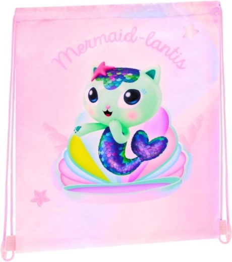Sac sport pentru spate Gabby's Dollhouse cu motiv MerCat