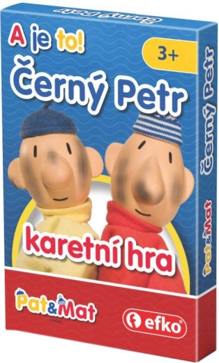 Joc de cărți „Černý Petr” Pat și Mat EFKO