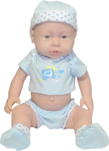 Păpușă băiețel 40 cm cu sunete