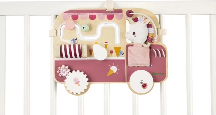 Panou cu activități Lilliputiens – stand de înghețată