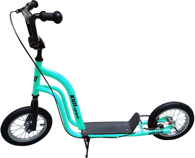 Trotinetă pentru copii Kubisport Mistral 12" turcoaz - 1 bucată