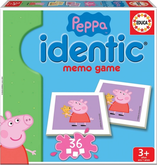 EDUCA Pexeso Purcelușul Peppa