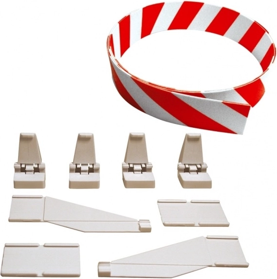 Parapet și suporturi pentru piste auto Carrera Evolution, Digital 132 și Digital 124 – set 3 m