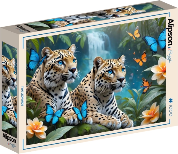 Puzzle Alipson Doi leoparzi 1000 de piese