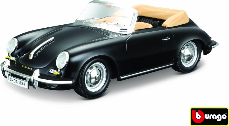 Bburago Porsche 356B Cabrio 1961 la scara 1:24