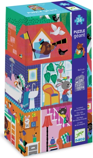 Puzzle gigantice Djeco Căsuța