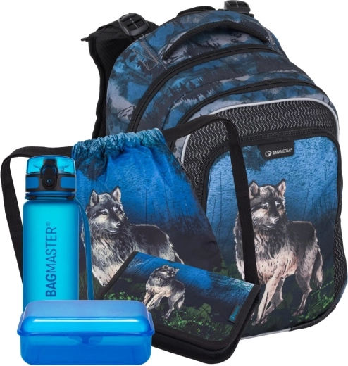 Set școlar Bagmaster LUMI pentru începători – lup