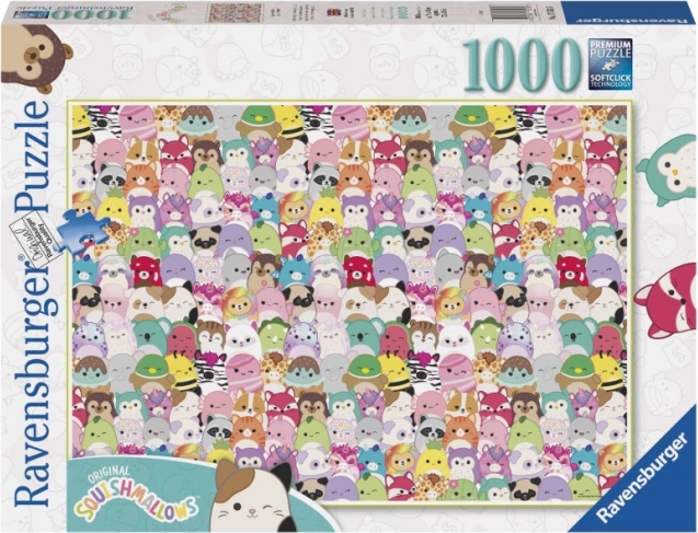 Puzzle 1000 piese Ravensburger Squishmallows