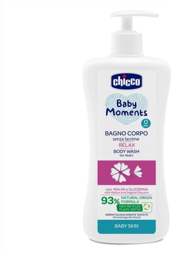 Chicco gel de duș Baby Moments Relax 500 ml