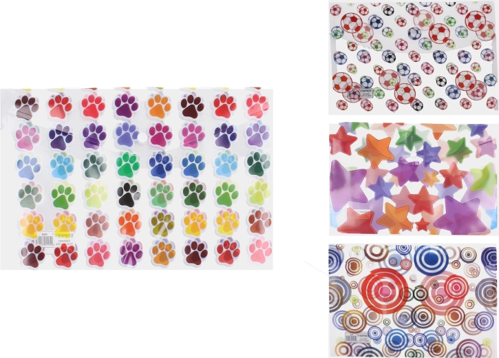 Mapă cu capsă 23,5 × 33,5 cm – mix de motive