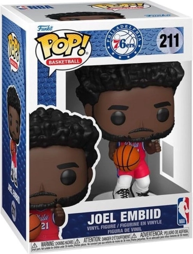 Funko Pop! Basketball NBA figurină Joel Embiid (Philadelphia 76ers) - 1 bucată