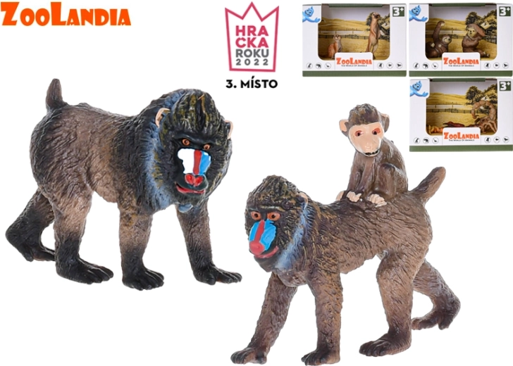 Set de figurine cu animal și pui Zoolandia - 1 bucată