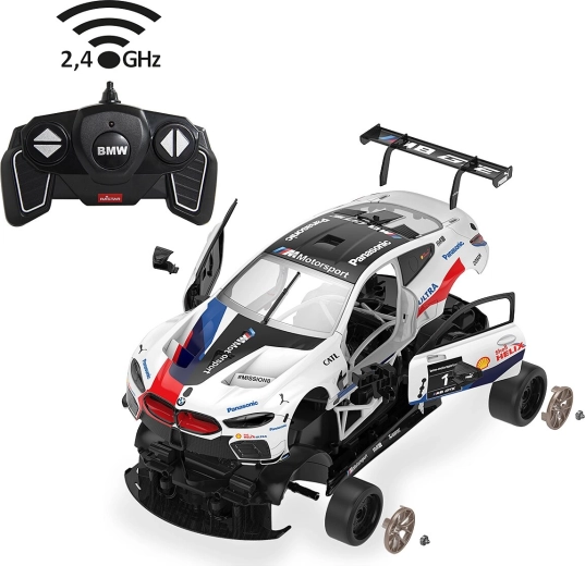Jamara BMW M8 GTE mașină RC de construit 1:18 2,4 GHz albă