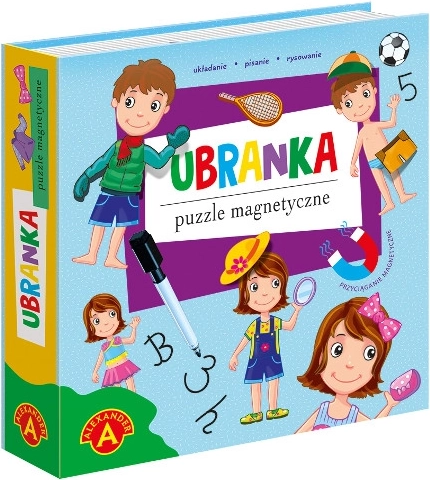 Puzzle magnetice – păpuși de îmbrăcat pentru copii