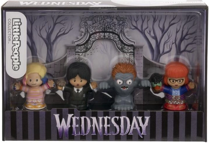 Set figurine Little People Wednesday 4-pachet