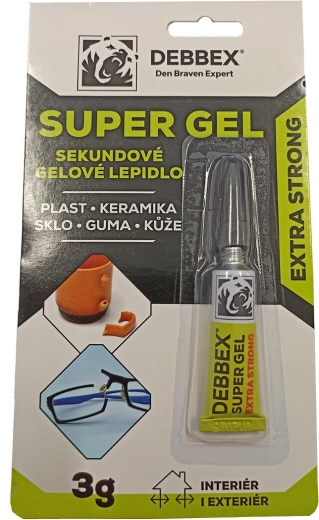 Adeziv gel instant DEBBEX Super Gel 3 g