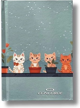 Caiet de însemnări A6, dictando 8 mm, 100 foi CONCORDE