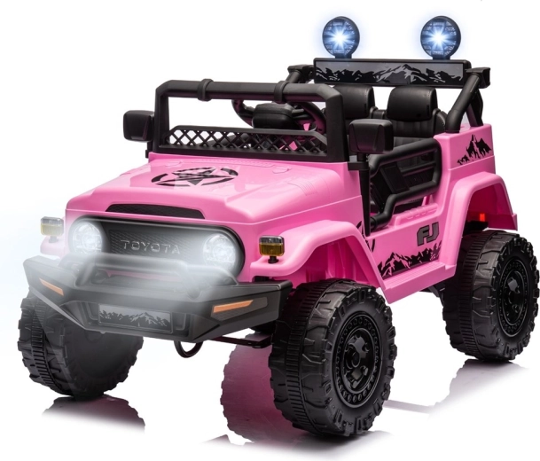 Mașinuță electrică Milly Mally Toyota FJ Cruiser roz
