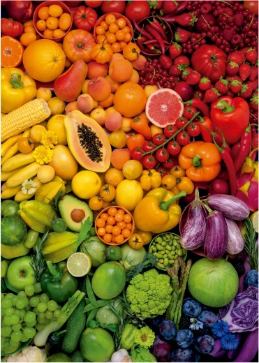 Educa Puzzle Vitamine Colorate 1000 piese