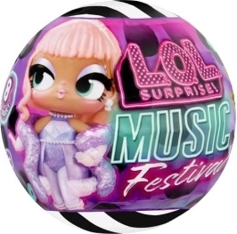 Păpușa L.O.L. Surprise! Music Festival în bilă disco - 1 bucată