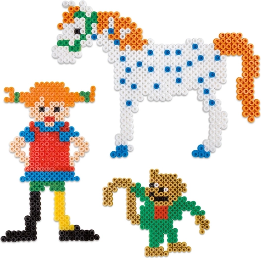 Pippi Șosețica – set de mărgele de călcat pentru copii
