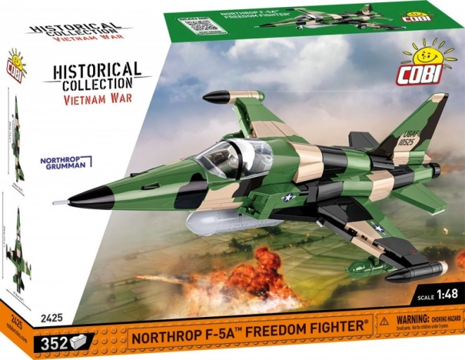 Set de construcție avion Northrop F‑5A Freedom Fighter din cărămizi