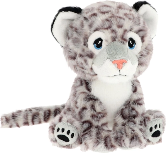 Keel Toys Keeleco leopard de zăpadă – pluș eco 14 cm