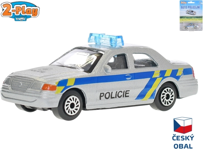 Model metalic de mașină de poliție 8 cm – Auto poliție