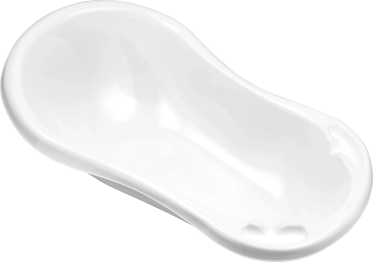 Maltex cădiță pentru copii Classic 84 cm albă