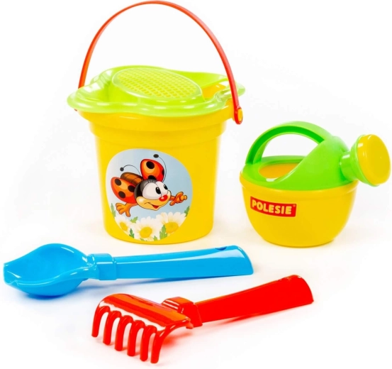 Set pentru nisip cu gălețică mică și stropitoare - 1 bucată