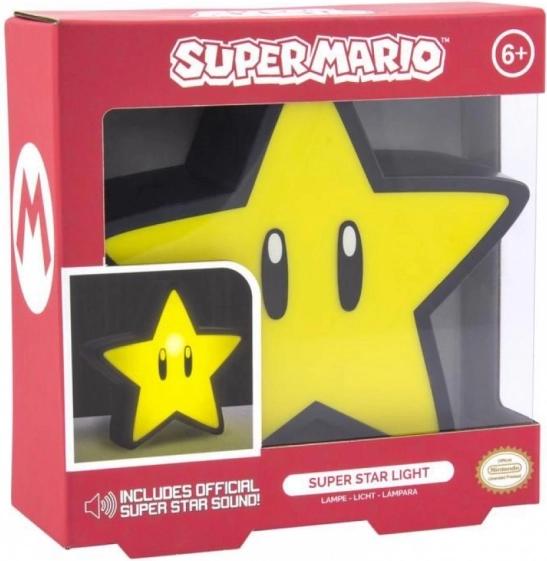 Lampa Super Mario Super Stea