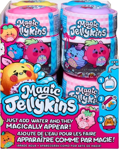 Magic Jellykins plușuri magice într-un pahar misterios