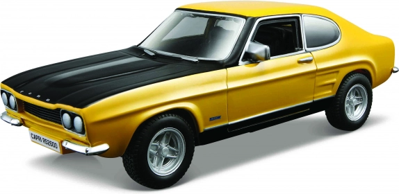 Model Bburago Ford Capri RS2600 1970 galben