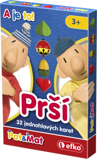 Efko Pat a Mat: Prší – joc de cărți pentru copii