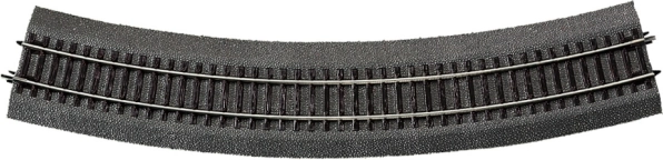 Șina curbată Roco Line cu bază