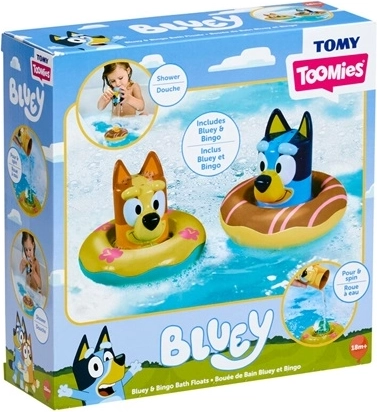 Jucării plutitoare pentru baie Bluey - 2 bucăți