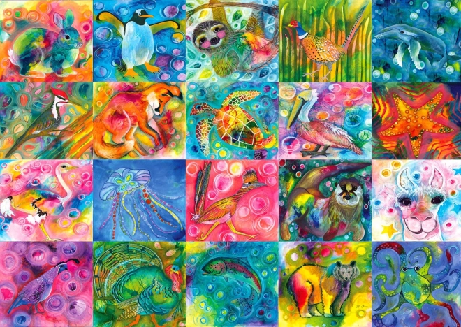 Puzzle Farmecul animalelor 1000 de piese