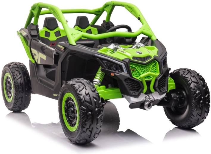 Mașină electrică pentru copii buggy Can-Am RS 4x4 verde