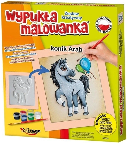Pictură bombată – căluț arab
