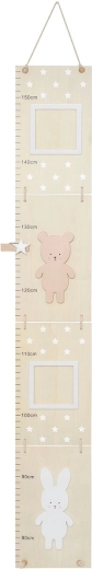 Jabadabado metru de creștere pentru copii de perete Teddy & Bunny