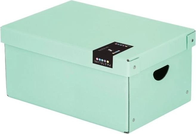 Mare cutie laminată PASTELINI verde