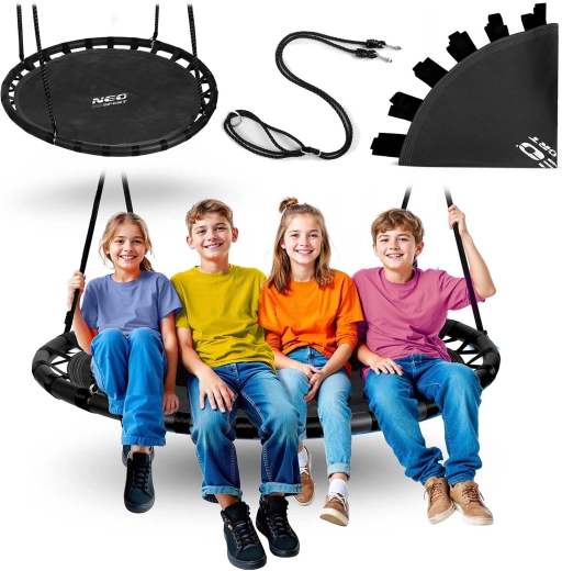 Leagăn circular tip cuib 120 cm NEO-SPORT