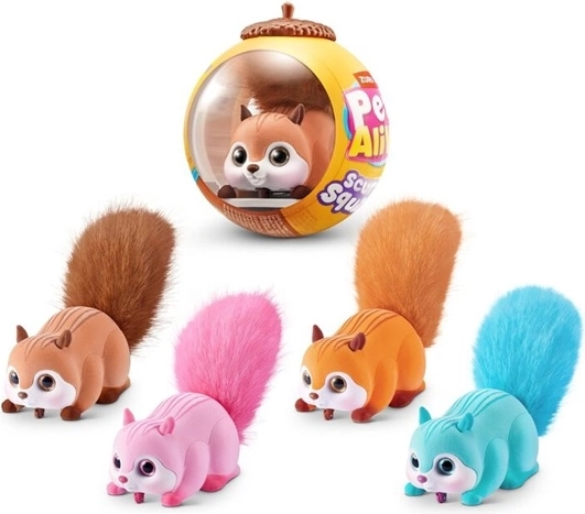 Veveriță de pluș interactivă ZURU Pets Alive Scurry’n Squirrel - 1 bucată