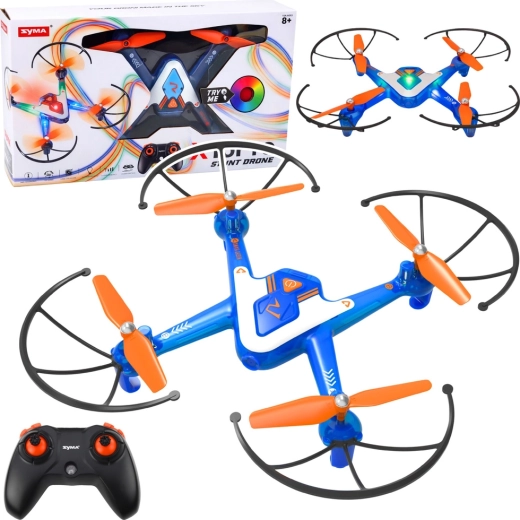 Dron acrobatic X15 Pro cu poziționare optică și iluminare LED