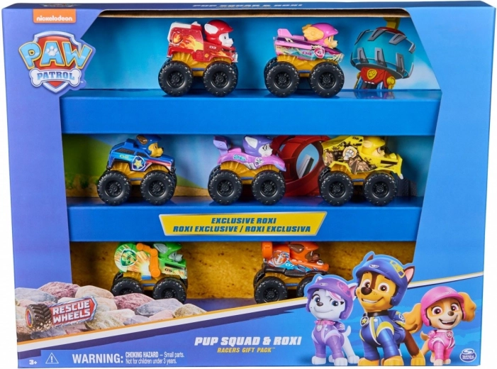 Paw Patrol set multiplu de mini mașinuțe Rescue Wheels