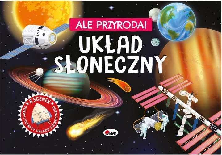 Ale natură: Sistemul solar – carte pop-up din carton pentru copii